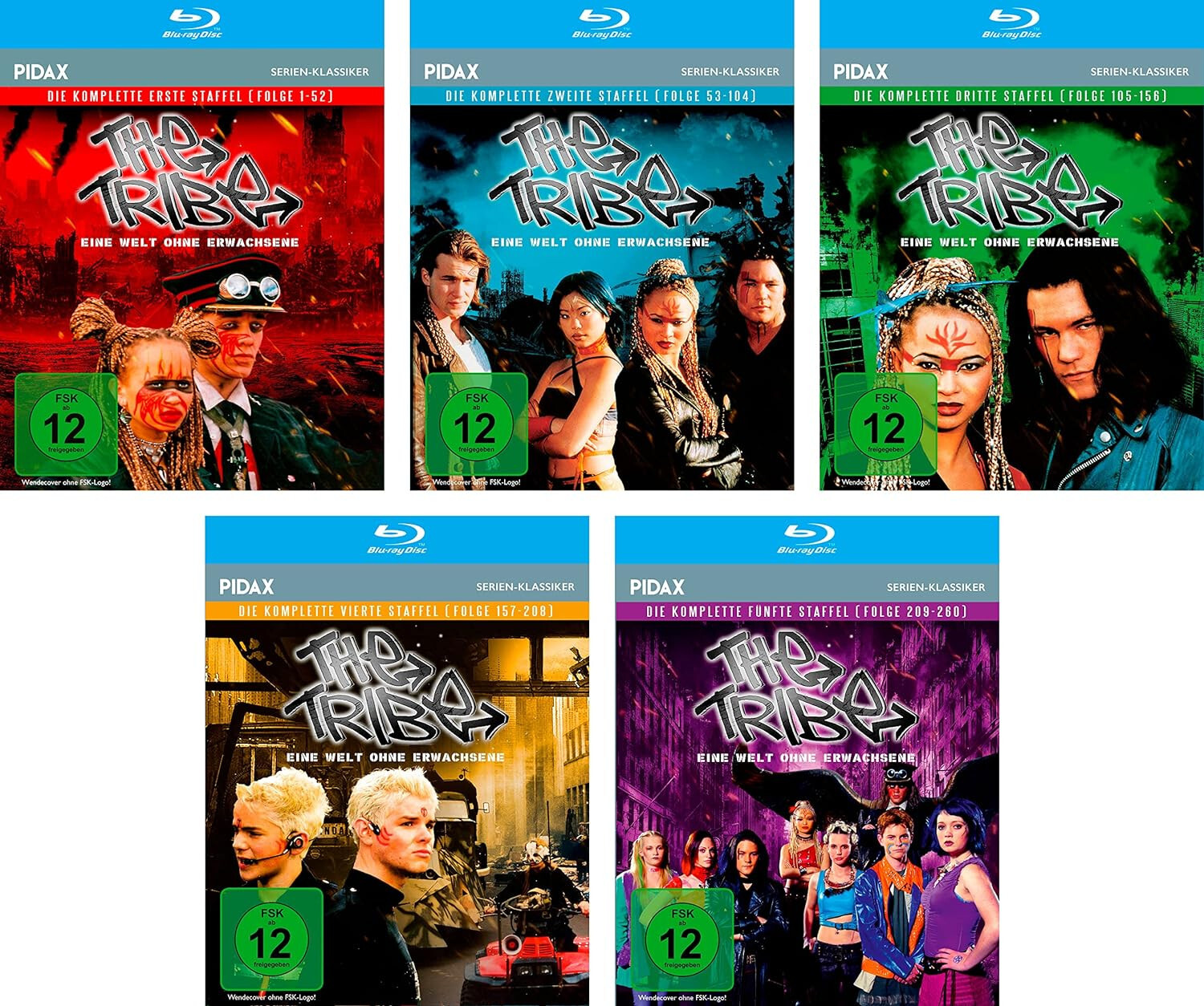 The Tribe - The complete Series 1 - 5 (Blu-ray) Brand New
