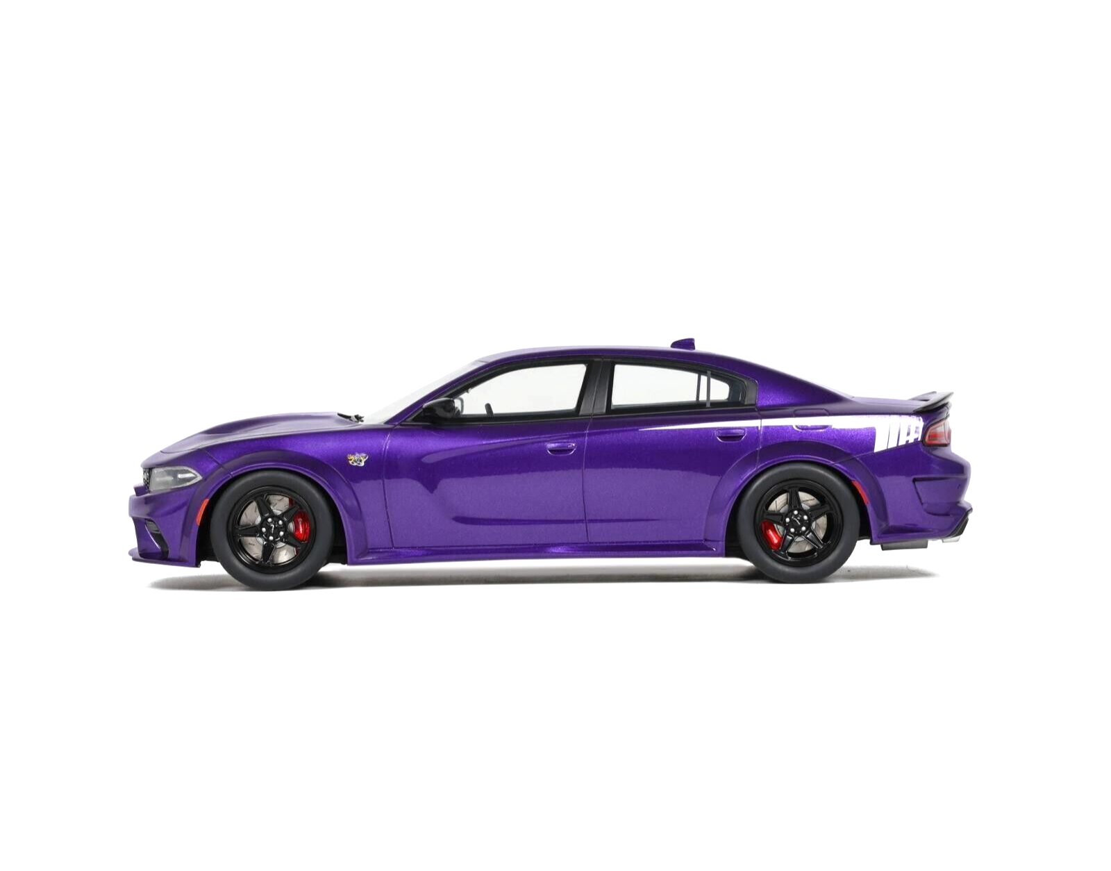 1/18 Dodge Charger Super Bee 2023 Purple Resin Model Car by 1/18 Dodge Charger Super Bee 2023 Purple Resin Model Car by