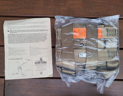 NEW Rivers Edge Hunting Products Tree Stand FULL BODY Safety Harness (FAS)