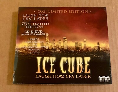 New CD/DVD Laugh Now Cry Later by Ice Cube (2006) O.G. Limited Ed. 20 Songs [PA]