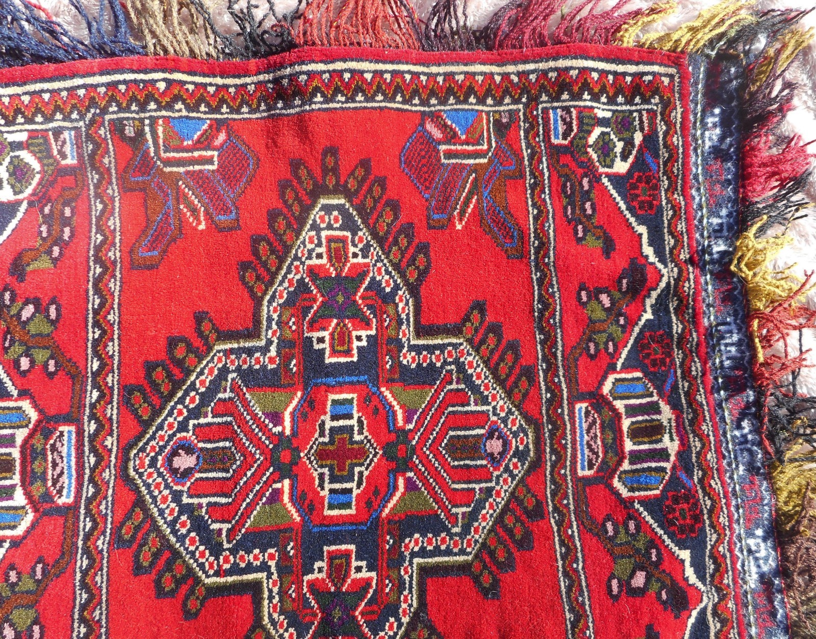 Hand Woven Rug / Kilim / Cushion / Pillow Cover from Afghanistan Afghan