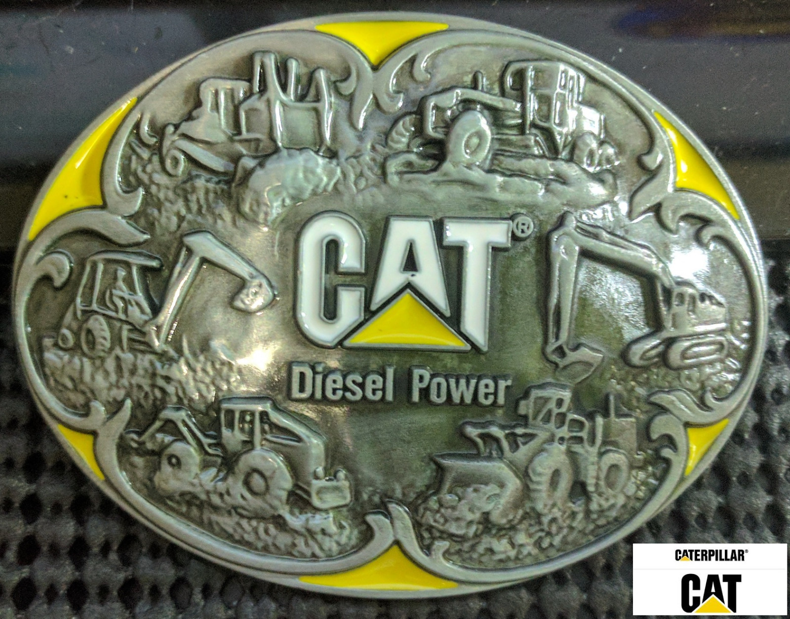 caterpillar belt buckle