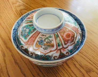 Imari Tableware Rice Bowl 4pcs Meiji