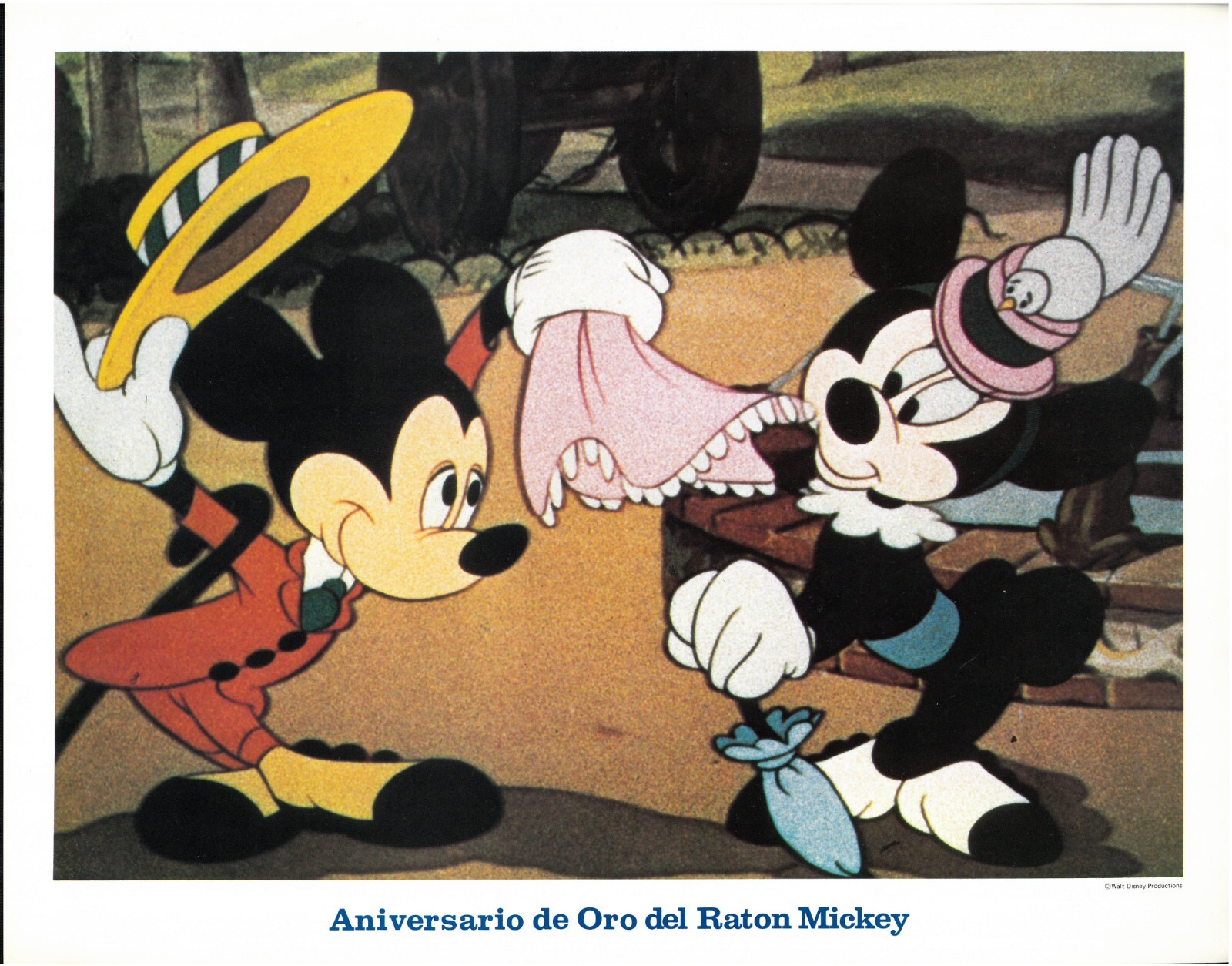 Mickey Mouse Golden Anniversary Lobby Card Disney Mickey