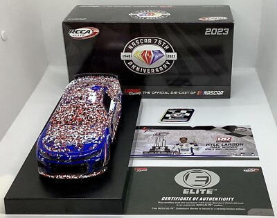 2023 1/24 #5 Kyle Larson Hendrickcars.com Richmond Win ELITE Camaro ZL1 1 of 374