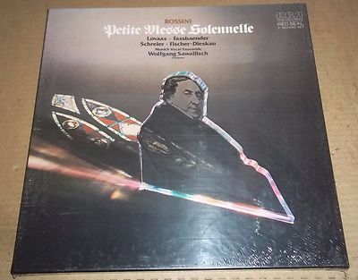 Sawallisch ROSSINI Petite Messe Solennelle RCA ARL2-2626 SEALED