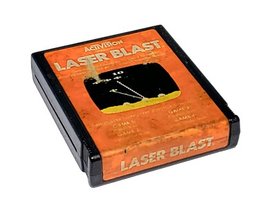 Laser Blast (Atari 2600, 1981) Cart Only, Tested