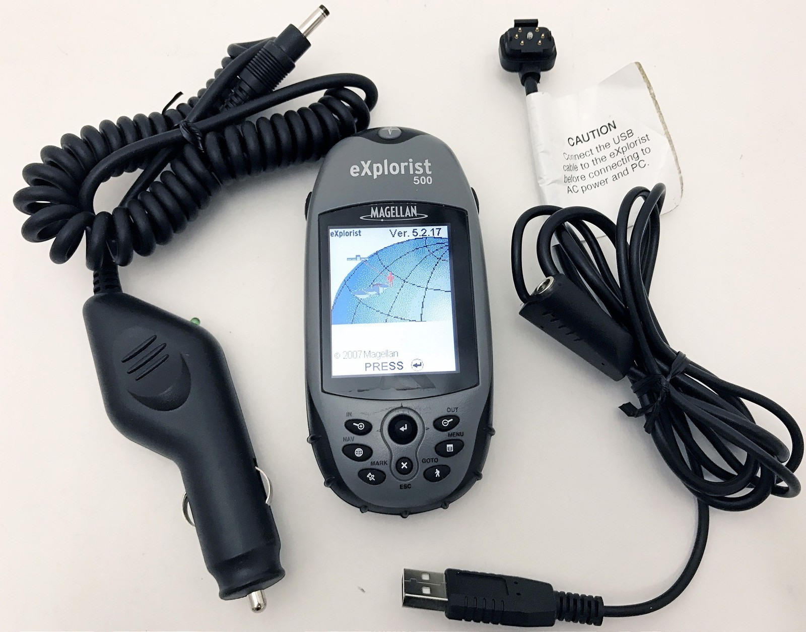 Magellan eXplorist 500 Handheld GPS Unit Portable Waterproof geocaching