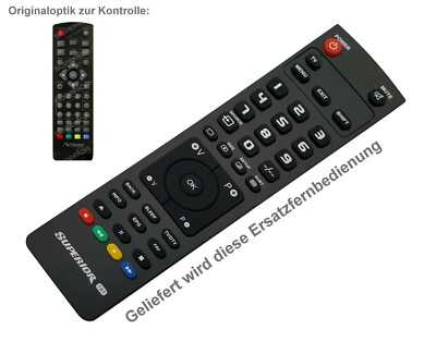 Ersatz Fernbedienung passend für Strong SRT-3001 / SRT3001C Receiver