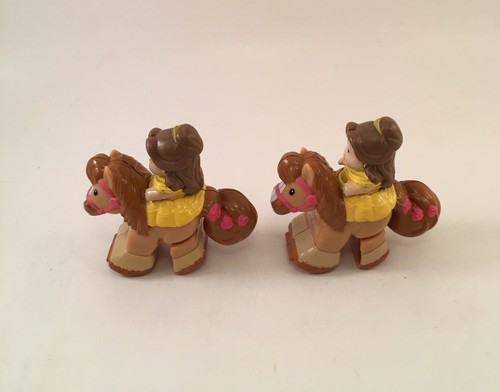 Fisher Price Little People KLIP KLOP Horses Disney PRINCESS LOT of Eight