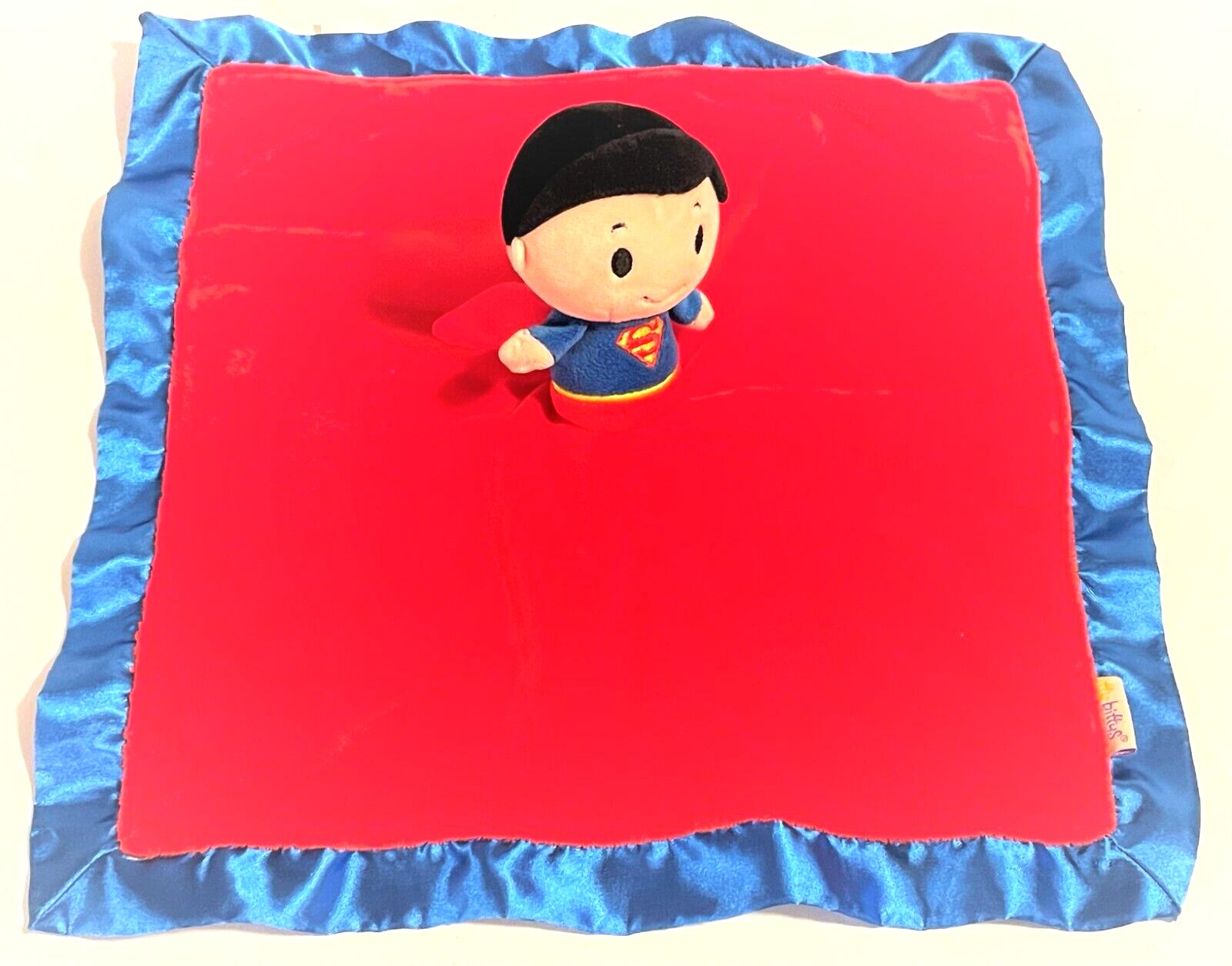 Itty Bittys Superman Lovey Security Blanket