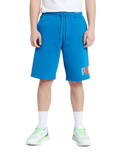 

Мужские шорты Puma Vallarta Blue Big Fleece Logo 10, Vallarta blue/multi-color