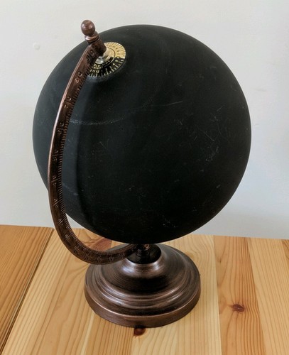 Chalkboard Globe Ashland Children's Teachers Learning World Globe