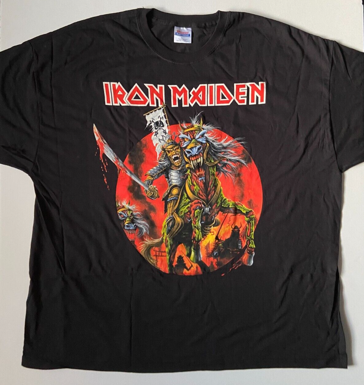 IRON MAIDEN Final Frontier 2011 Tokyo Japan Tour T-Shirt Mens 3XL
