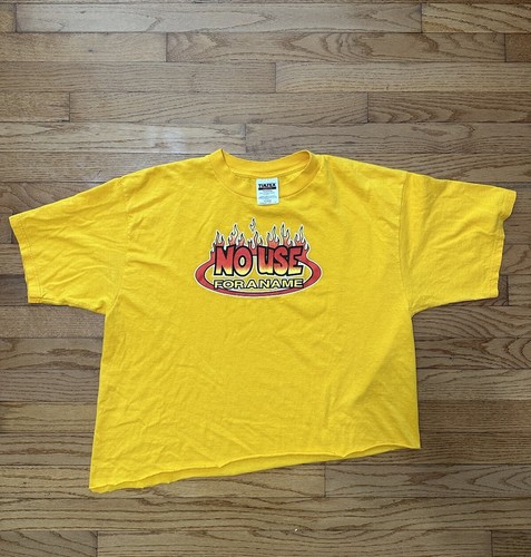 Vintage 90s No Use For A Name T Shirt Pop Punk Hardcore Rock