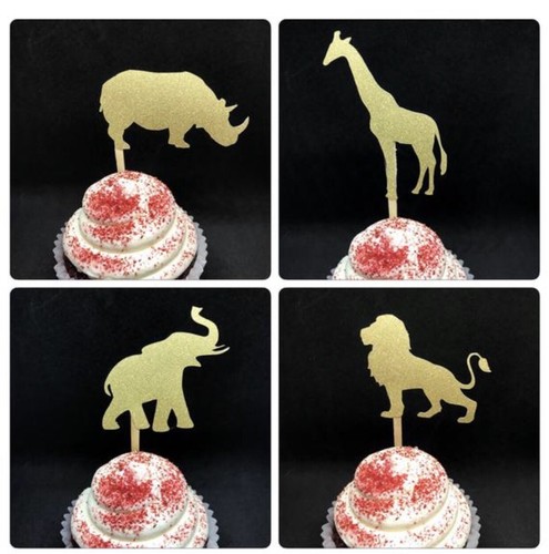 Safari cupcake toppers, safari cupcake topper, safari decor, safari party