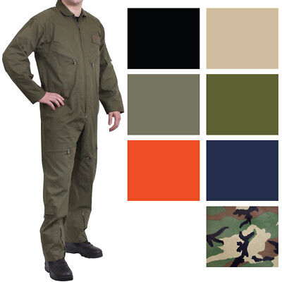 Military Flight Suit Air Force Fighter Coveralls Army Camo Jumpsuit Overalls