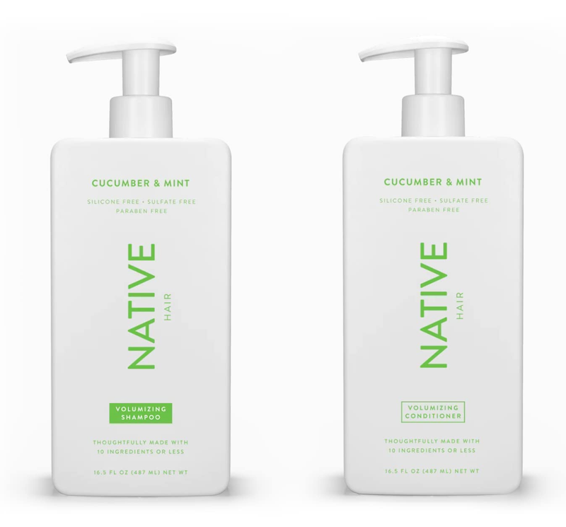 Shampoo and Conditioner Set | Sulfate Free, Paraben Free, Dye Free, with Natural