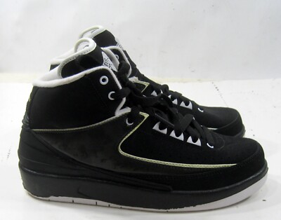 395718-001 Air Jordan 2 Retro Qf White Black youth Size 4.5