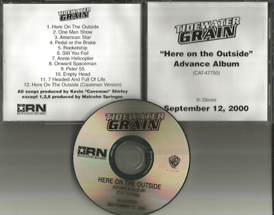 TIDEWATER GRAIN w/ Glenn Hughes DEEP PURPLE Here on ADVNCE PROMO DJ CD MINT 2000