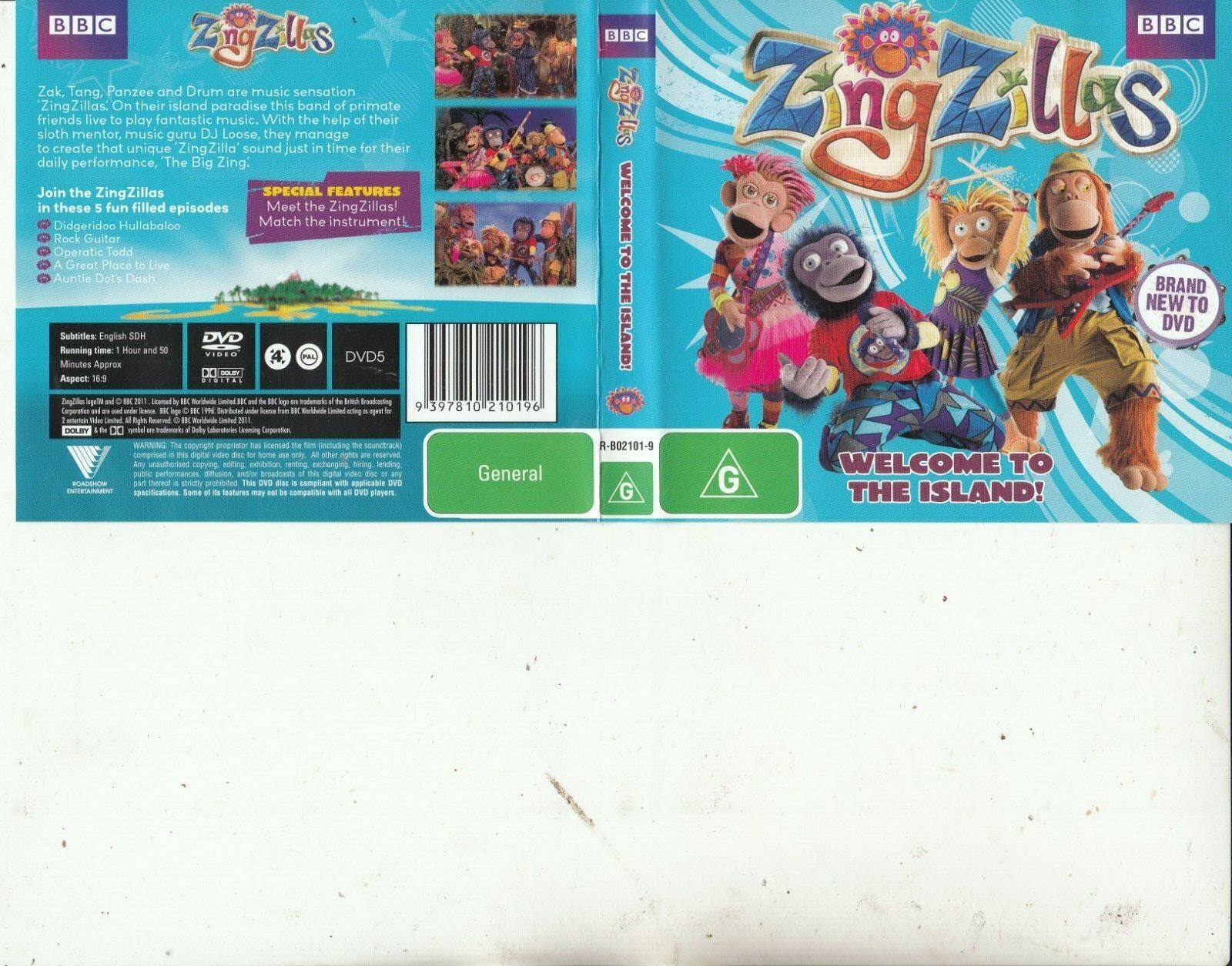 LinQ 4th Anniversary 〜 Welcome to the LinQworld !! 〜 [DVD] Zing Zillas-Welcome To the Island-2011-[5 Episodes]-Animated