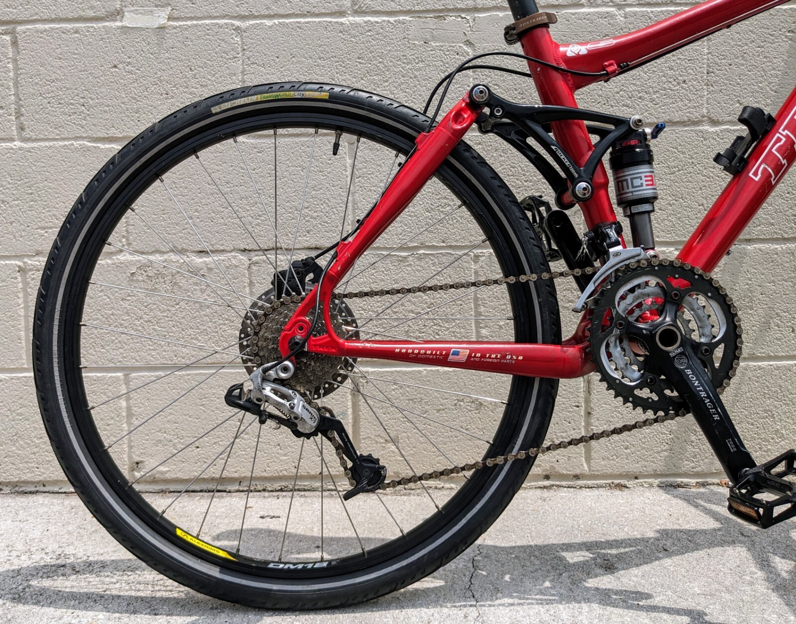 TREK FUEL EX6 (2007) Full Suspension Mt. Bike -17.5" Red - Pre-Owned - Very Nice