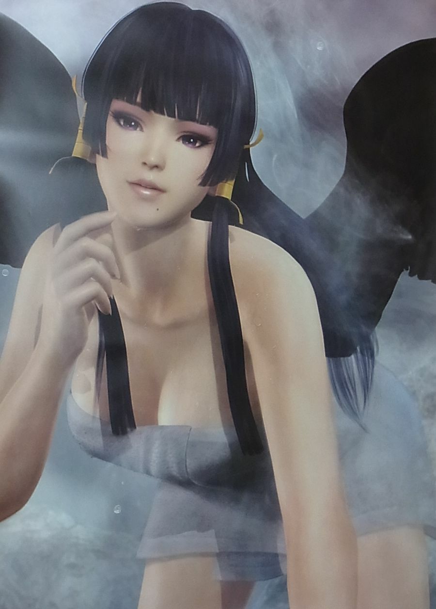 DEAD OR ALIVE 5 Last Round B2 SIZE Bath Room POSTER Nyotengu