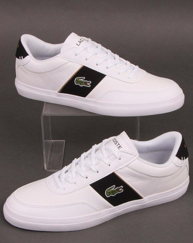 lacoste tennis trainers