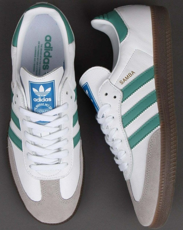 Adidas Samba OG - White \u0026 Light Green 