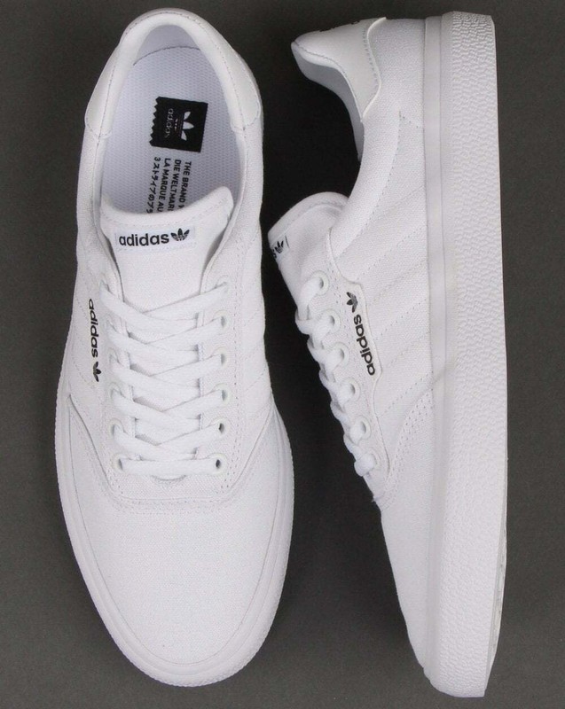 adidas 3mc white leather