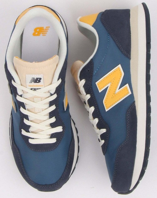 new balance navy trainers