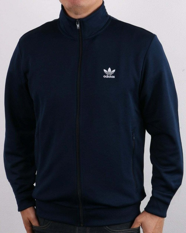 adidas trefoil essentials track top