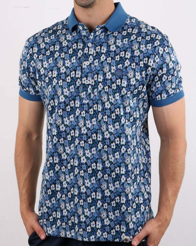 pretty green knitted polo