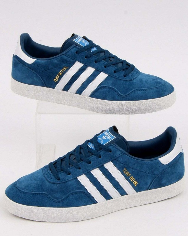 adidas Turf Royal Trainers in Navy Blue 