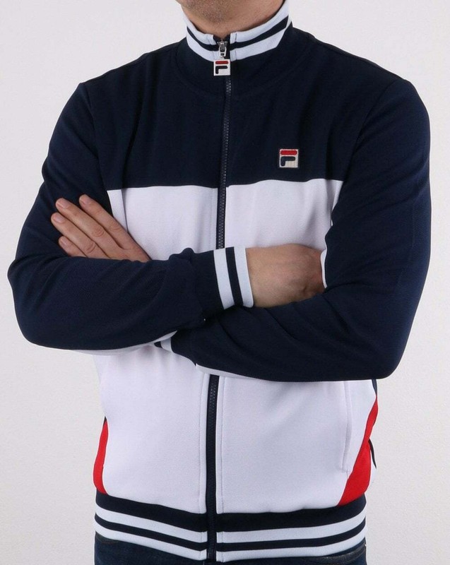 fila retro tracksuit top