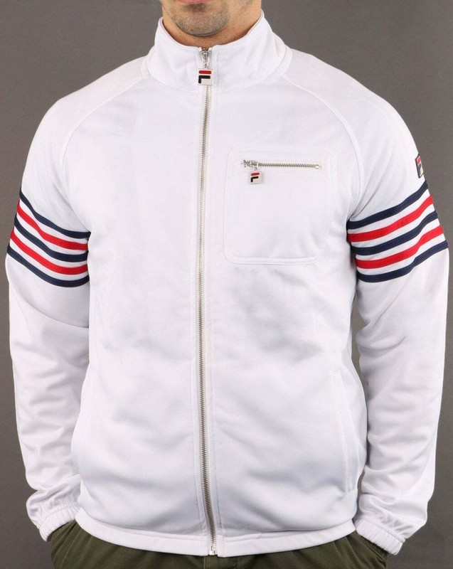 white fila tracksuit