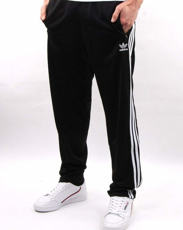 Adidas Originals Firebird Track Pants in Black - 3 stripe tracksuit bottoms | eBay