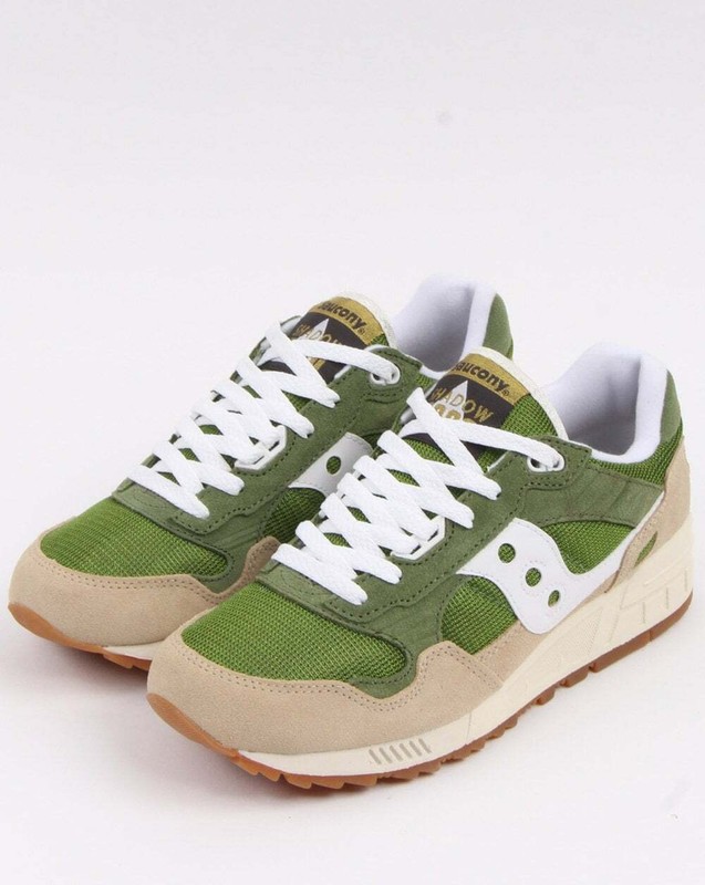 saucony green trainers
