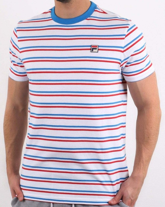 fila striped tee