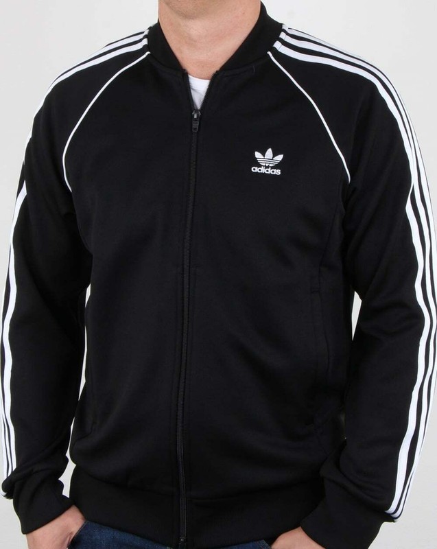 adidas originals superstar jacket black