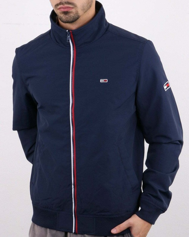 tommy hilfiger bomber jacket navy