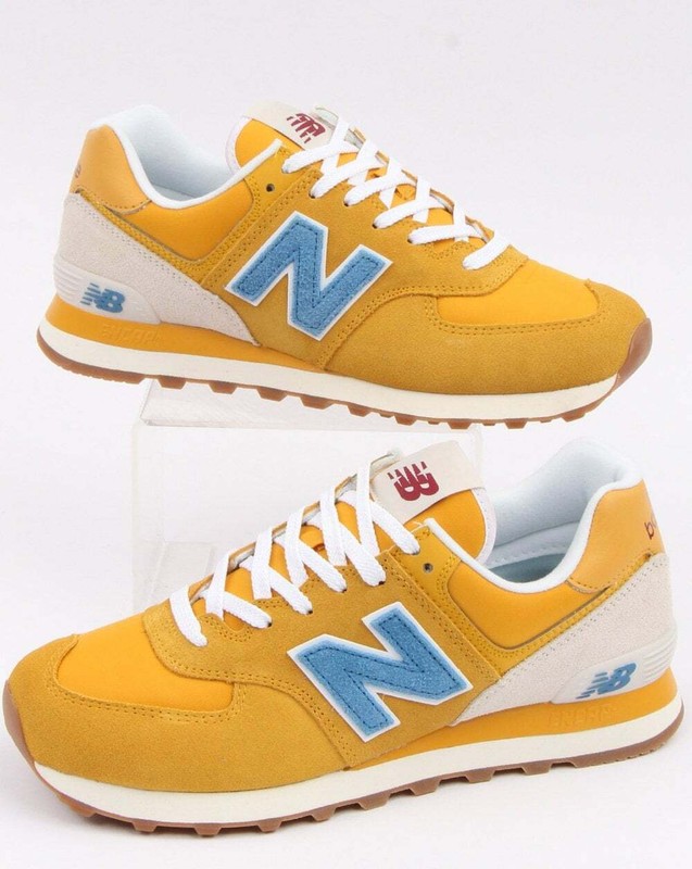 new balance 574 bleu et jaune