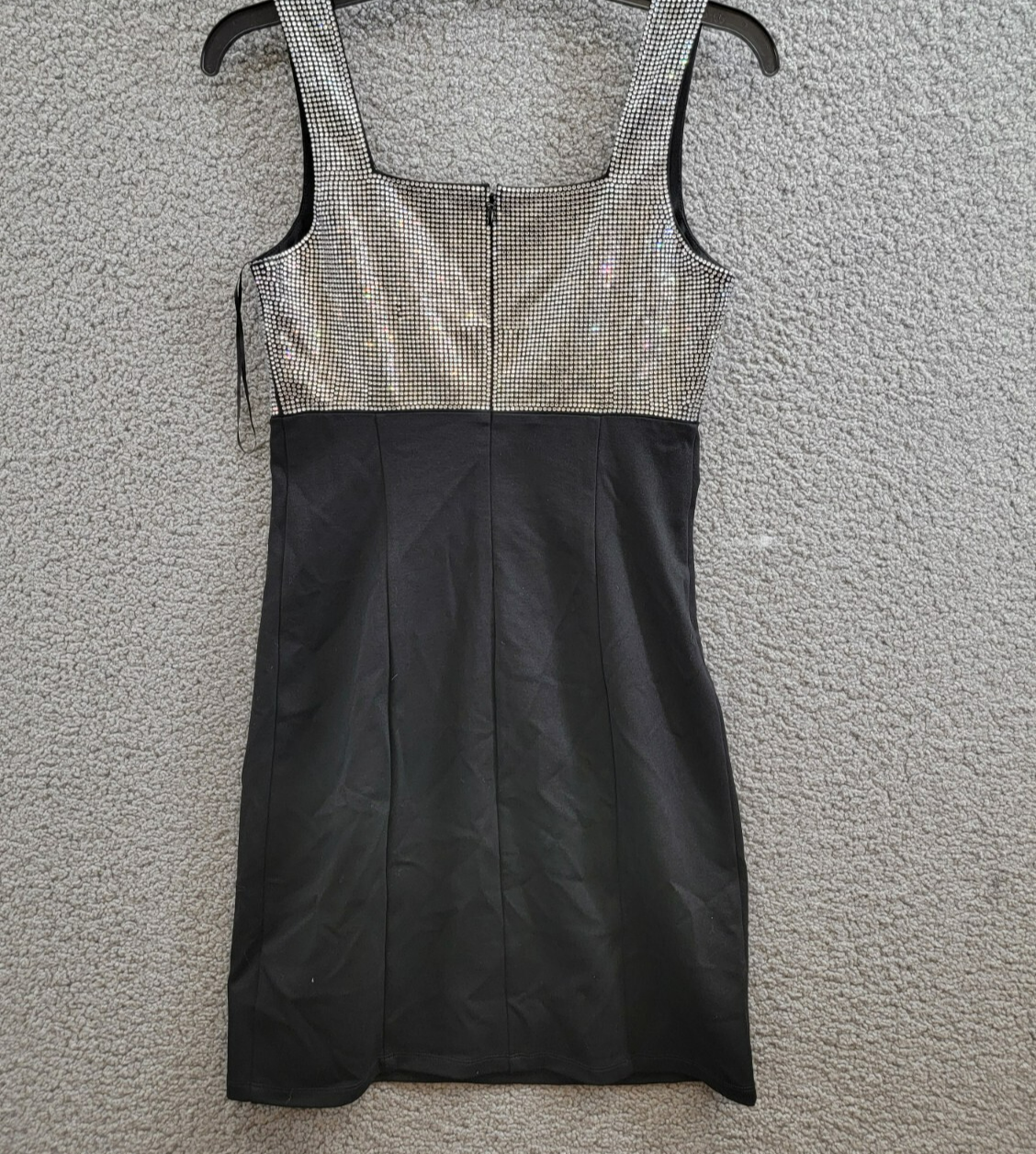 MICHAEL Michael Kors Square-Neck Embellished Sleeveless Mini Dress Women's XS - Picture 9 of 17
