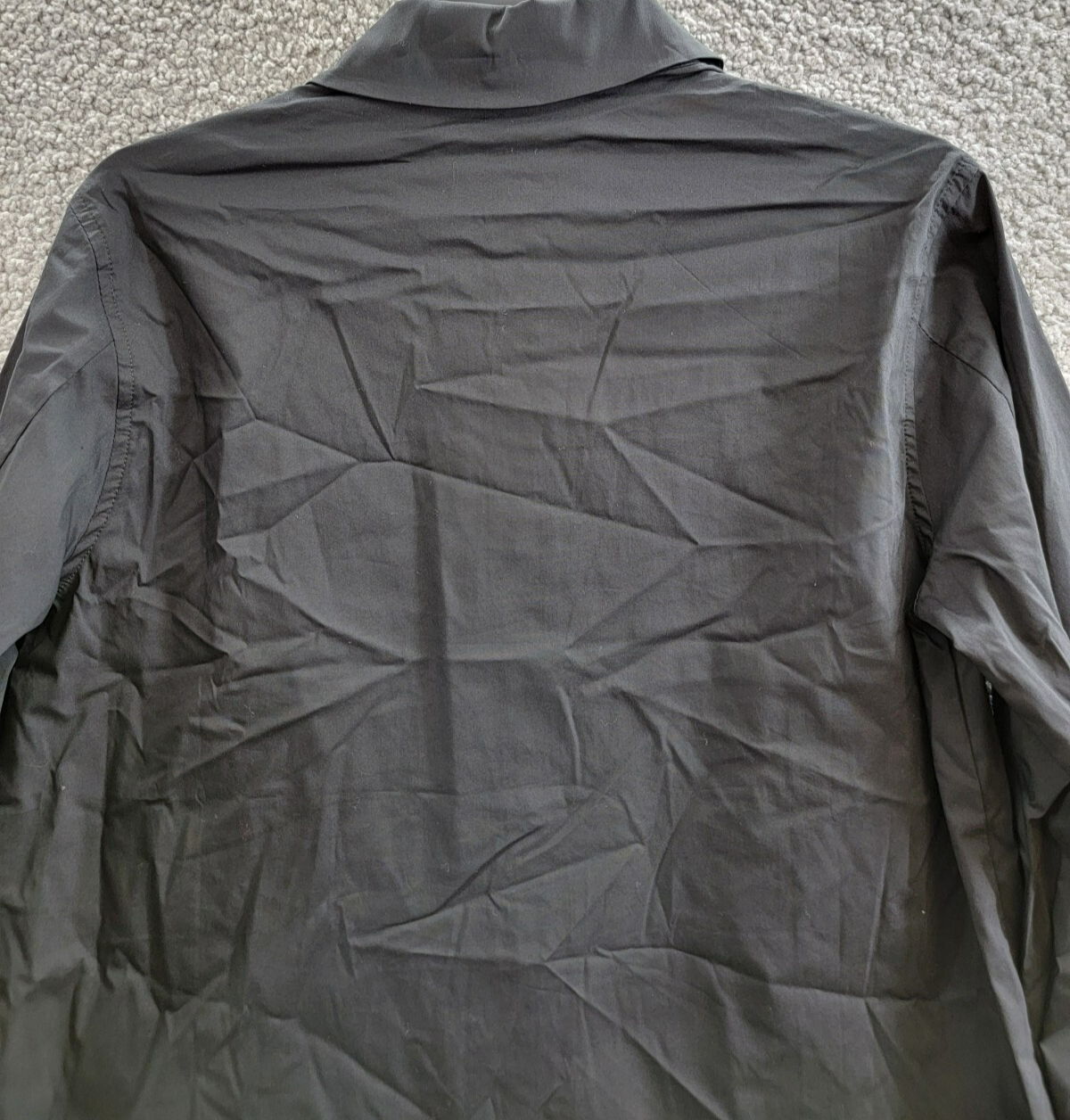 English Factory Feather Pointed Shirt Women's XS Black Button Front Closure L/S - Picture 12 of 15