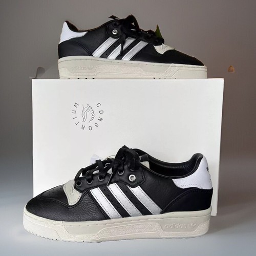 新品adidas RIVALRY LOW CONSORTIUM ID7389 Adidas Rivalry Low Consortium Black ID7389 Size 8 Men's