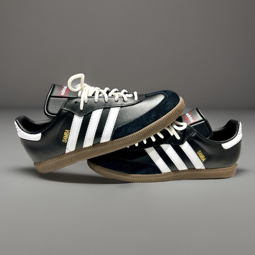 adidas Originals Men's 8.5 SAMBA CLASSIC Shoes Core Black