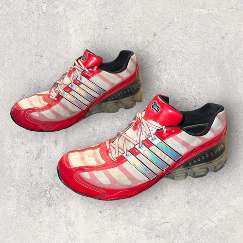 Adidas Bounce Spectrum Size 13 070489 Red Running Shoe 2007 Adidas Bounce Spectrum Size 13 070489 Red Running Shoe 2007