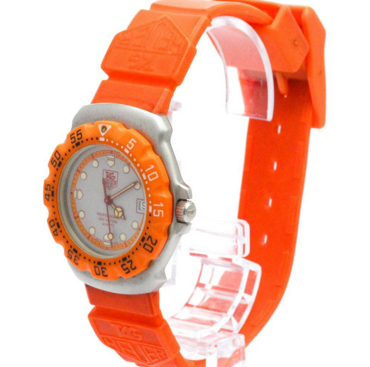 Tag Heuer 373.513 SS グレー文字盤 ボーイズ 腕時計 稼働 Yahoo!オークション -「tag heuer 373.513」の落札相場・落札価格