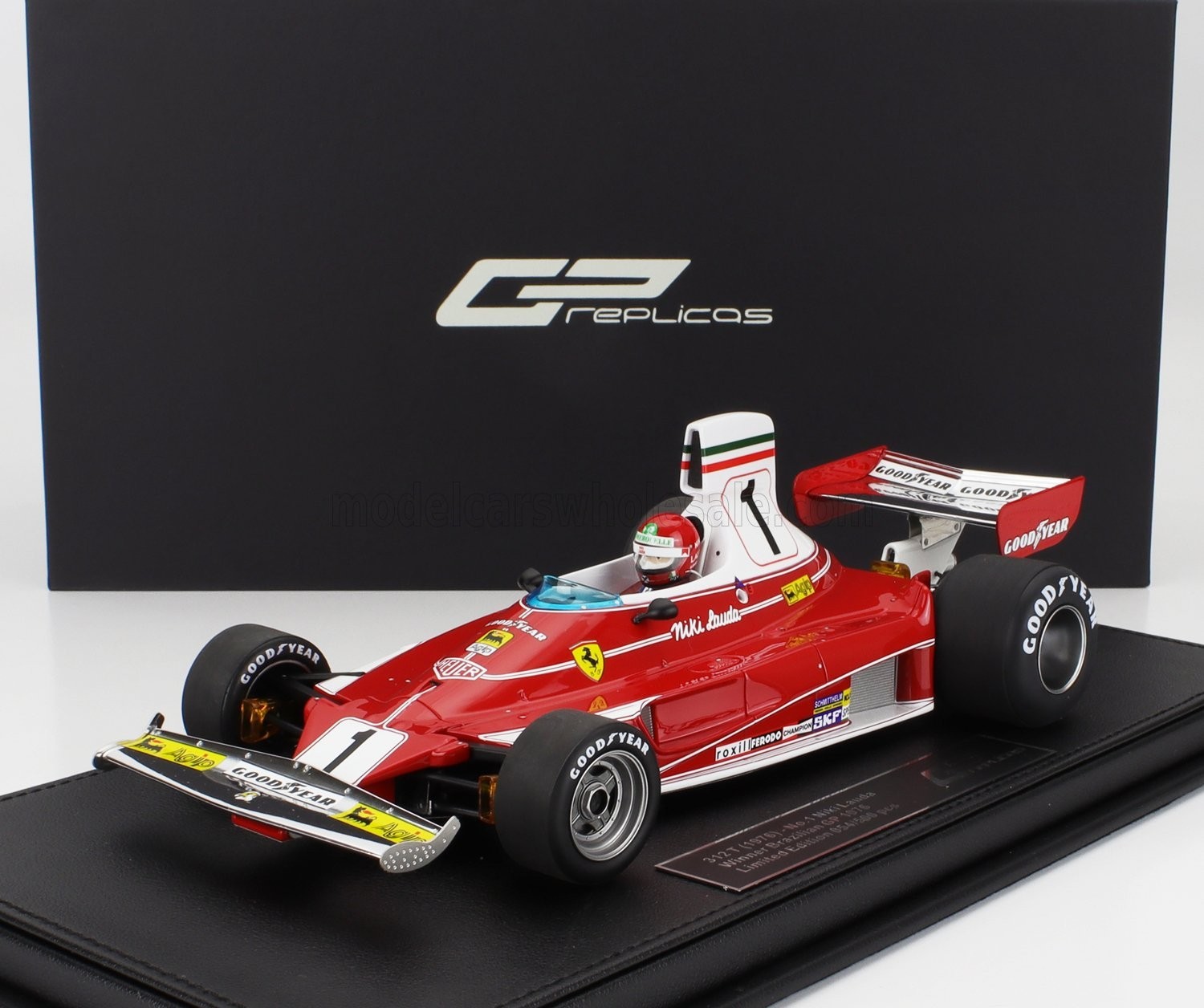 ホットウィール　フェラーリ３１２Ｔ２　1／１８　１９７６モナコＧＰ優勝Ｎ・ラウダ 1/18 Niki Lauda 1976 Monaco GP Winner Ferrari 312T2