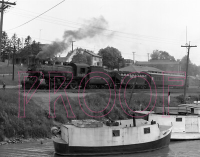 Canadian Pacific Railways (CP) Engine 1095 at Port Burwell - 8x10 Photo